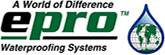 The Epro Waterproofing logo